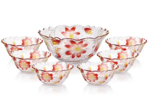 7 pieces glasware set