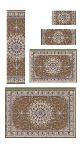 Teppich 5pcs cream