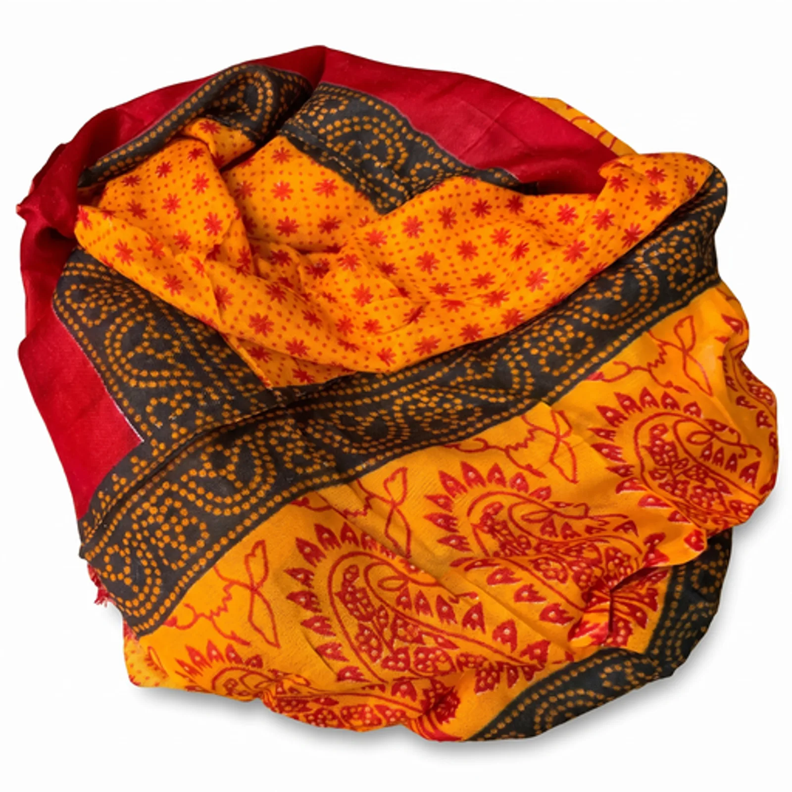 Raxo head scarf red stars
