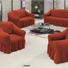 Sofa cover red 3+2+1
