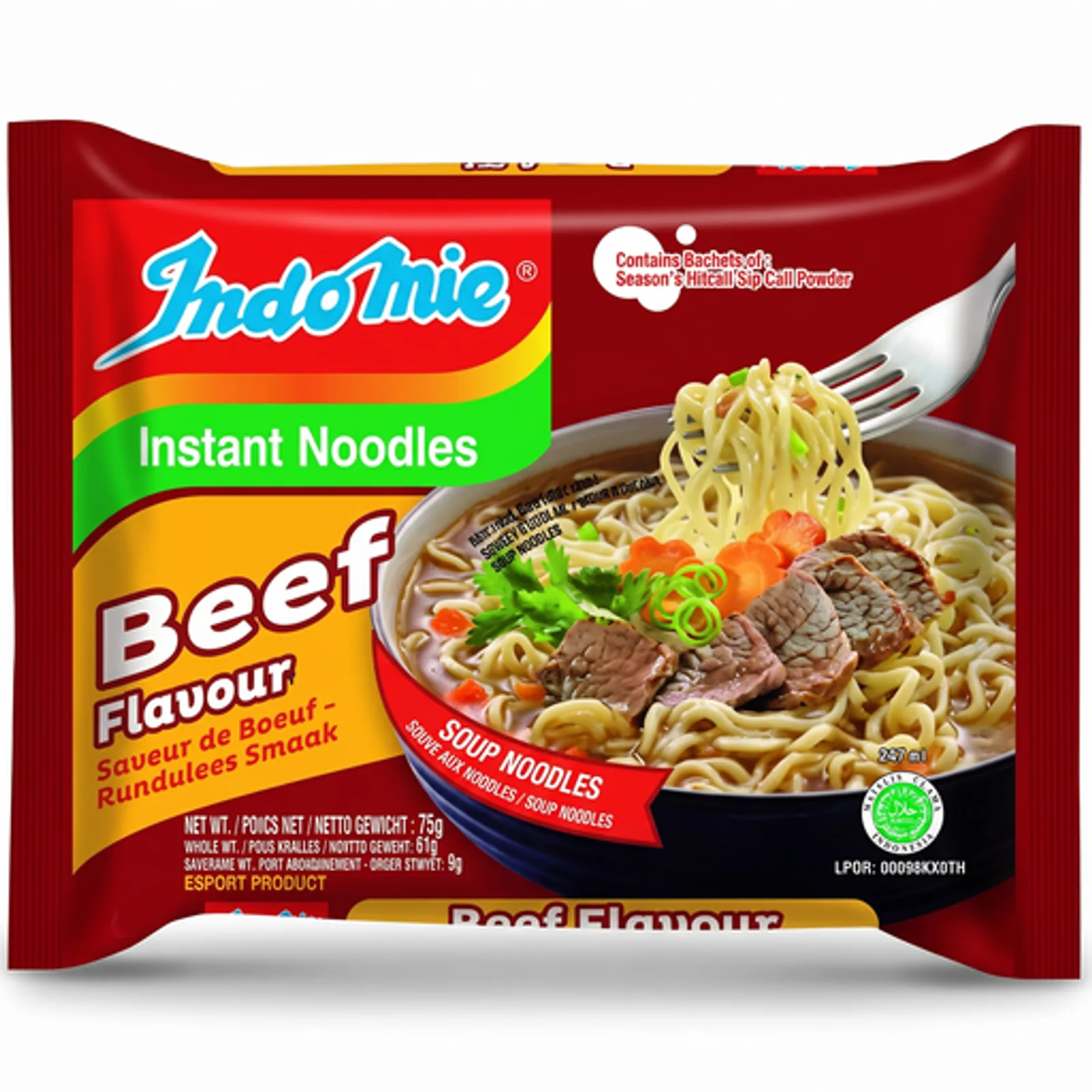 indomie Beef flavour 70g