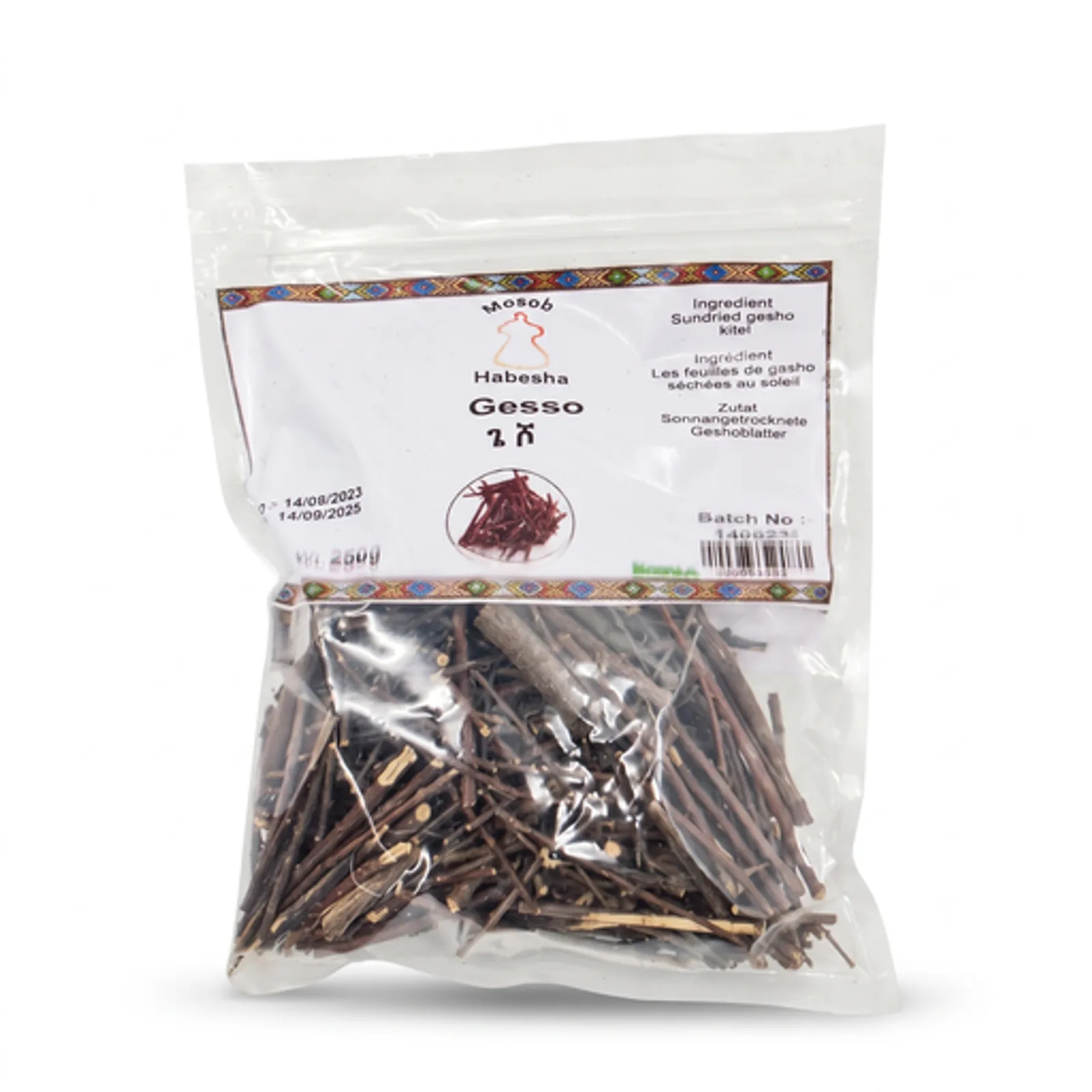 Mosob Habesha Gesho sticks 200g