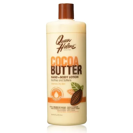 COCOA BUTTER HAND AND BODY LOTION,