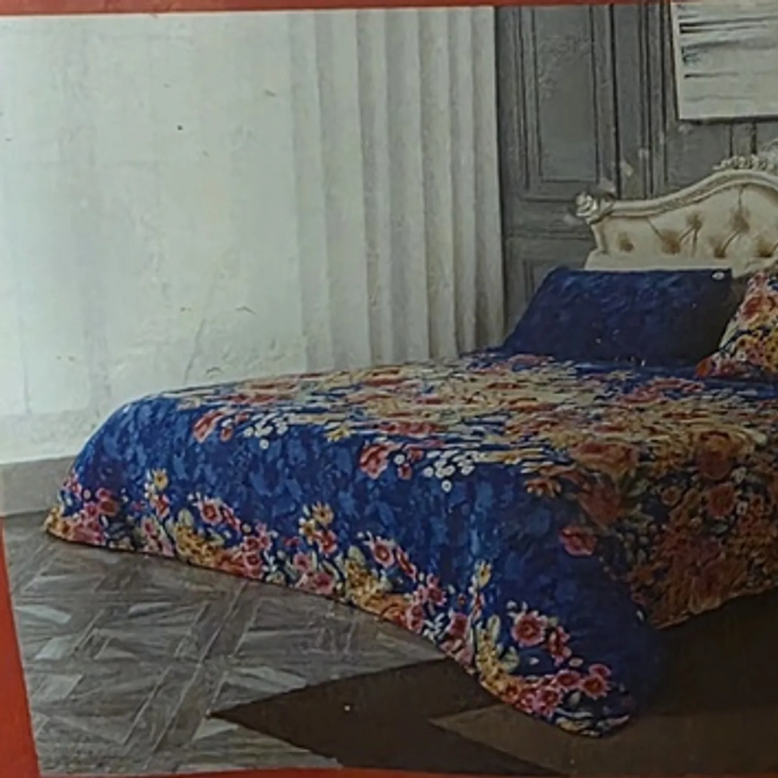 3 Pcs Blanket Blue