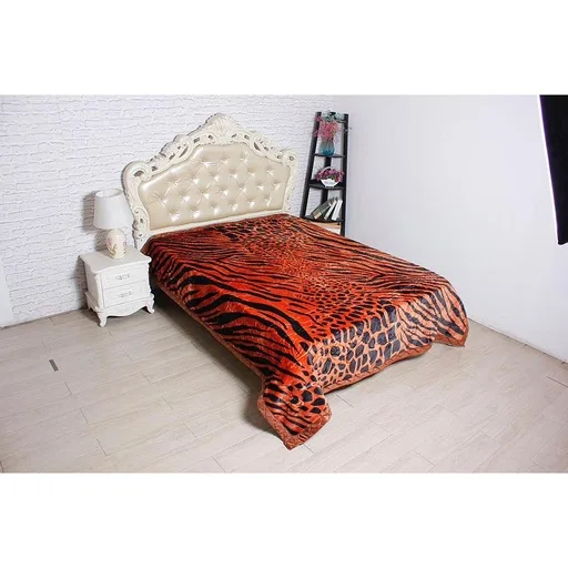 Lunar bedding 1pcs blanket brown