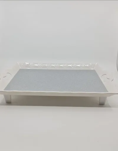 Coffee Tray Silber