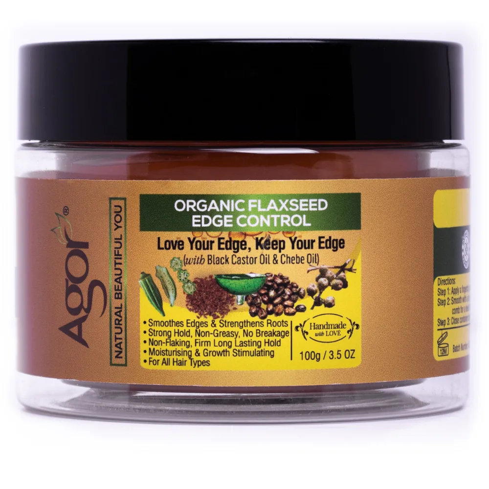 Agor Organic flaxseed edge control