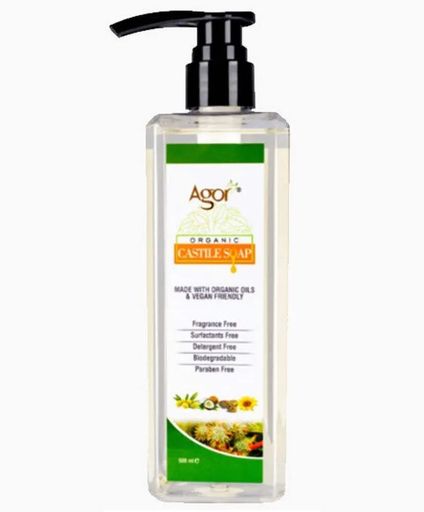 Agor organic liquid castile soap