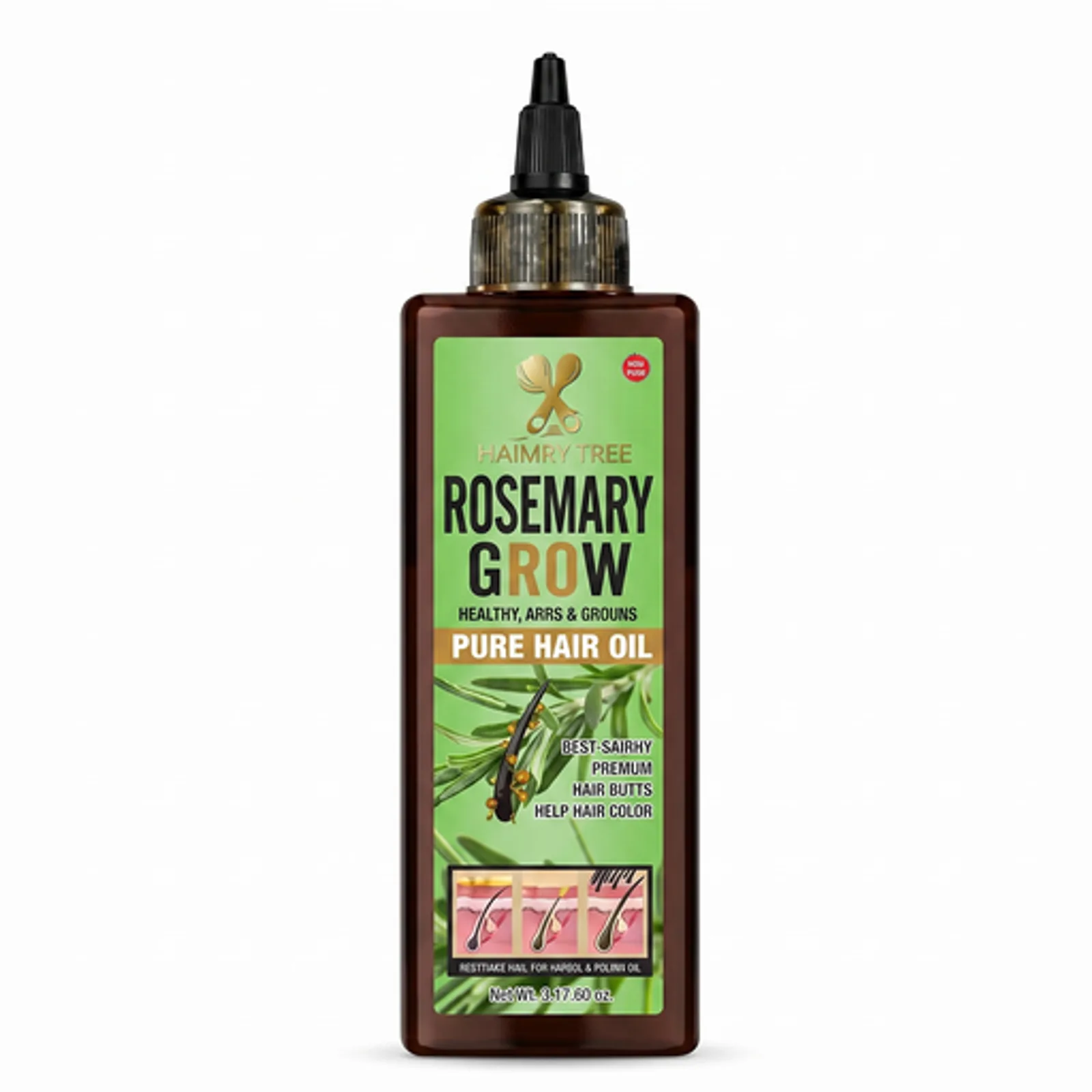 EDU-31 Rosemary hair oil 250ml