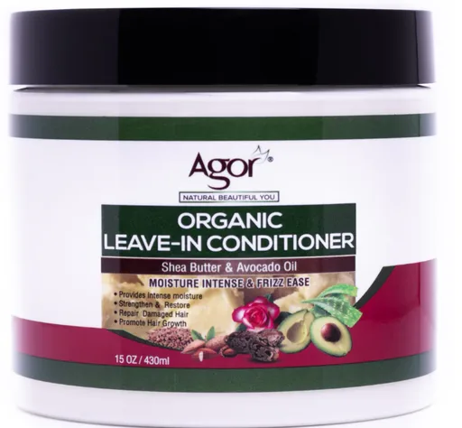 AGOR ORGANIC LEAVE IN CONDITIONER 6x