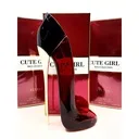 Cute girl mega red parfume