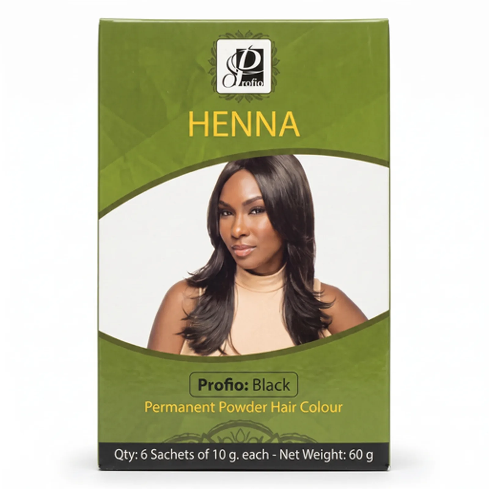 Profix organic Henna color black