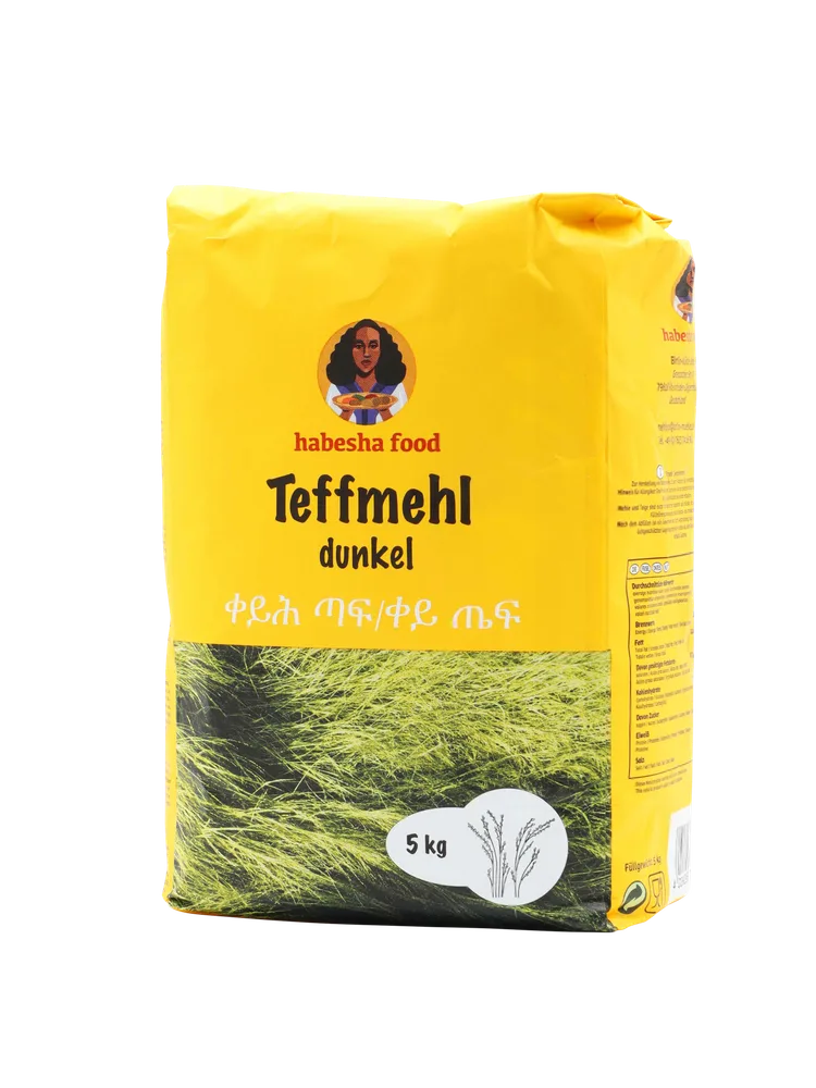 Birlin Habeshafood Teffmehl dunkel 5kg