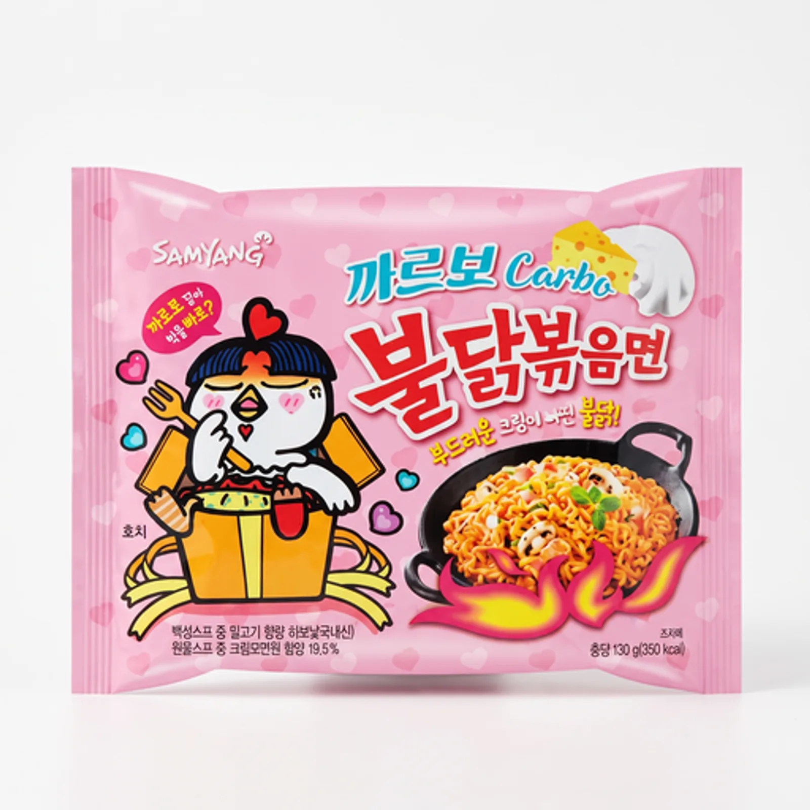 Samyang Buldak Carbonaro 130g pink
