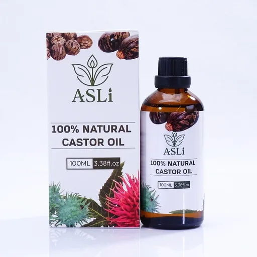 Asli natural castor oil 100ml x 12pcs