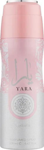 Yara Deodorant Body Spray 200ml Lattafa